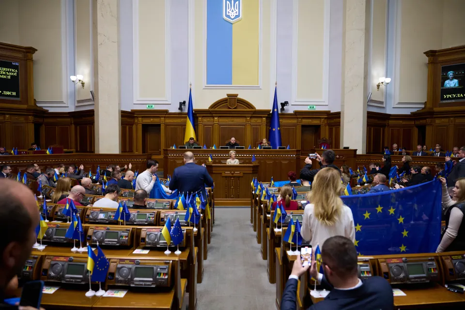 Parliament in Ukraine. Credit: Shutterstock, photo contributor: Paparazzza.